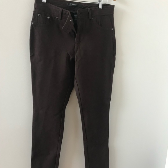 Simon Chang - EUC - Brown stretch Denim - Sz 10 - Picture 3 of 11